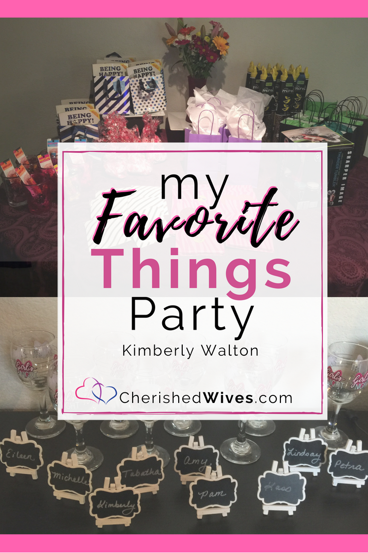 My Favorite Things Party